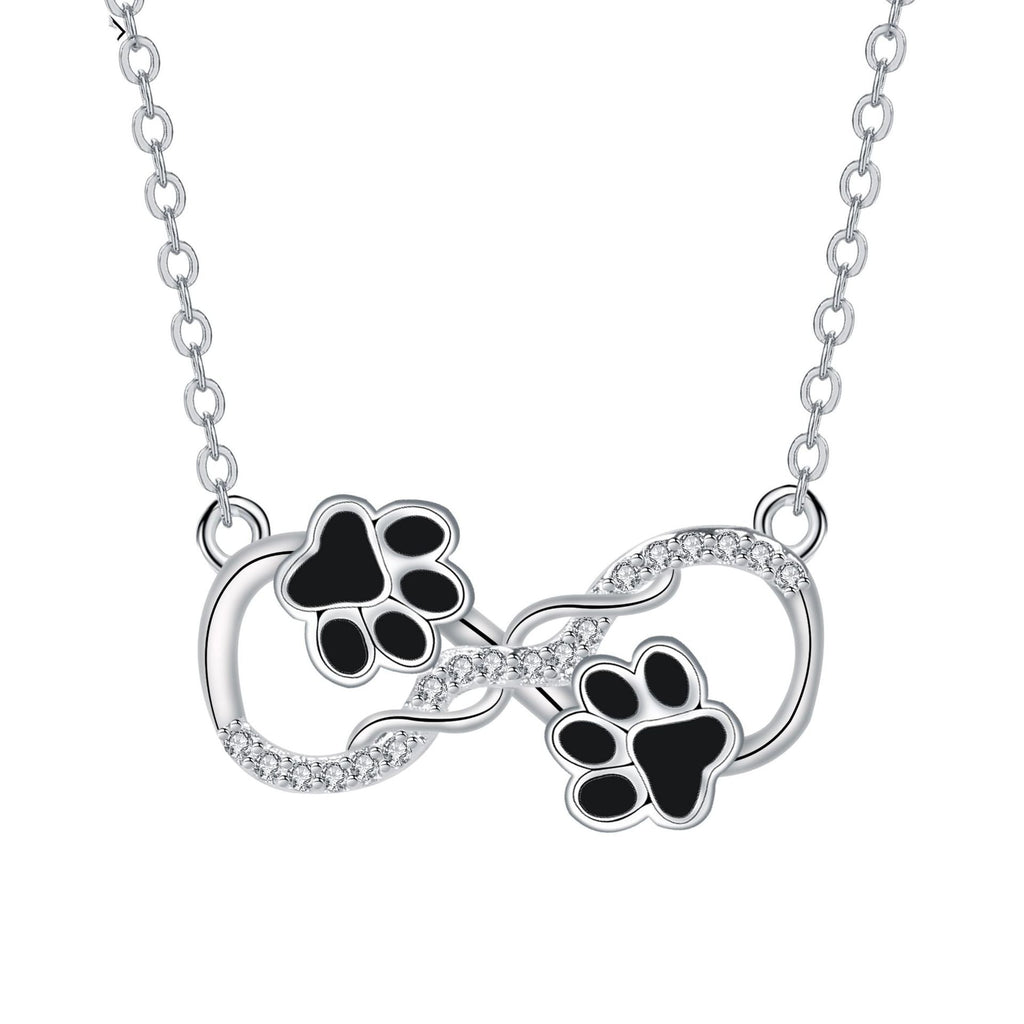 Clavicle Chain Simple Cute Dog's Paw Necklace