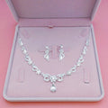 Bridal Necklace Suit Alloy Rhinestone Wedding Accessories