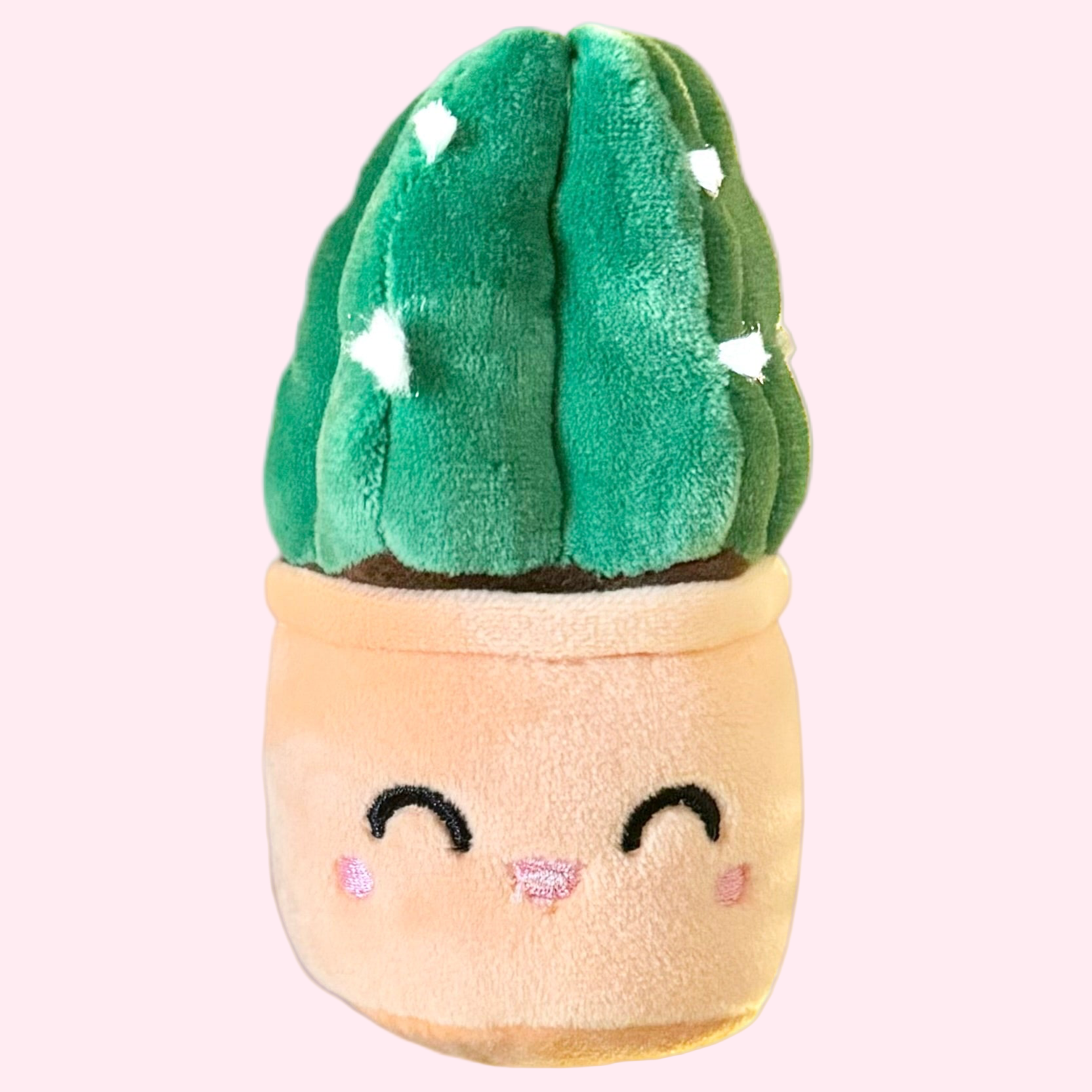 Cuddly Cactus Plush Keychain – 5″ Plant Lover Bag Charm