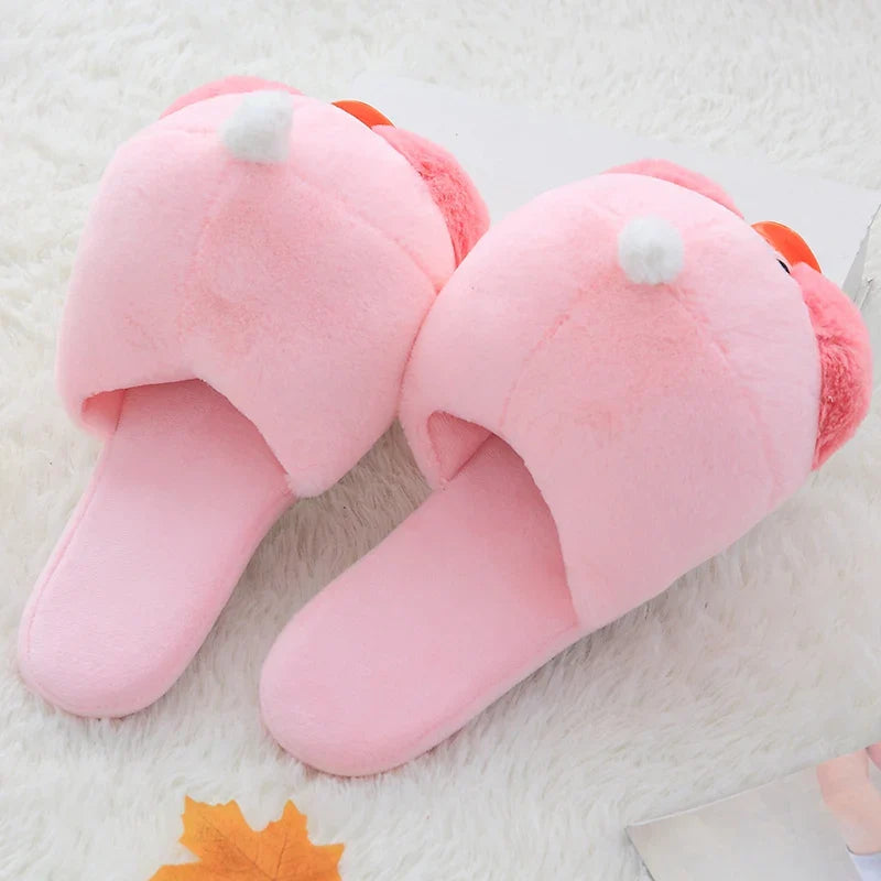 Kawaii Plush Ducky Slippers