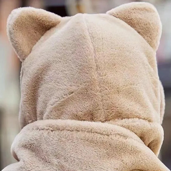 Kawaii Cat Winter Hat, Scarf, & Gloves Combo