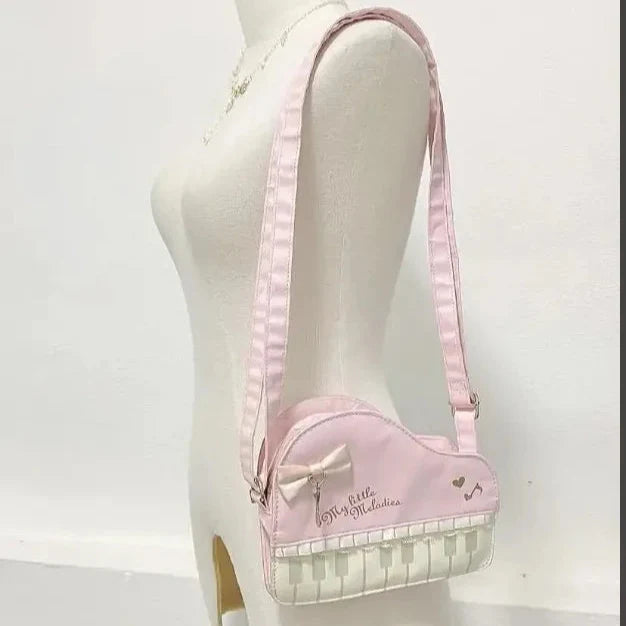 Kawaii Pink Piano Bag