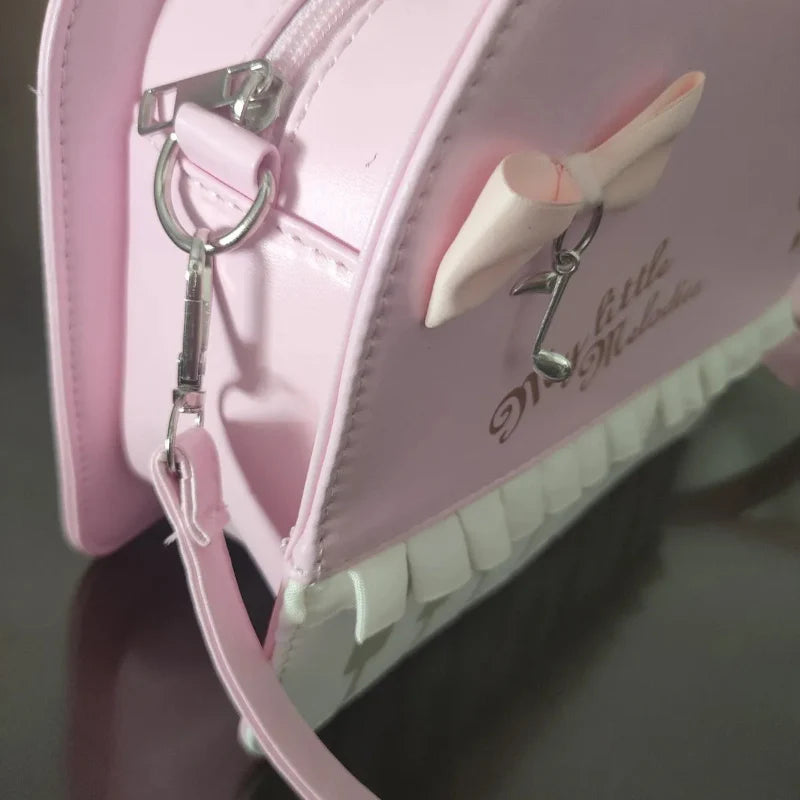 Kawaii Pink Piano Bag