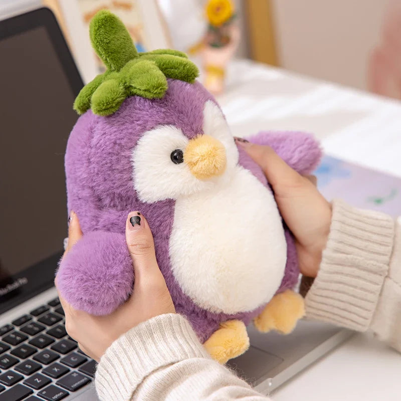 Cute Penguin Eggplant Plushies
