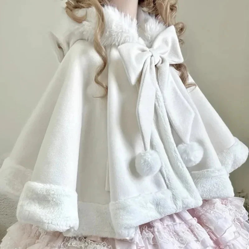 Kawaii Bunny Hooded Cloak