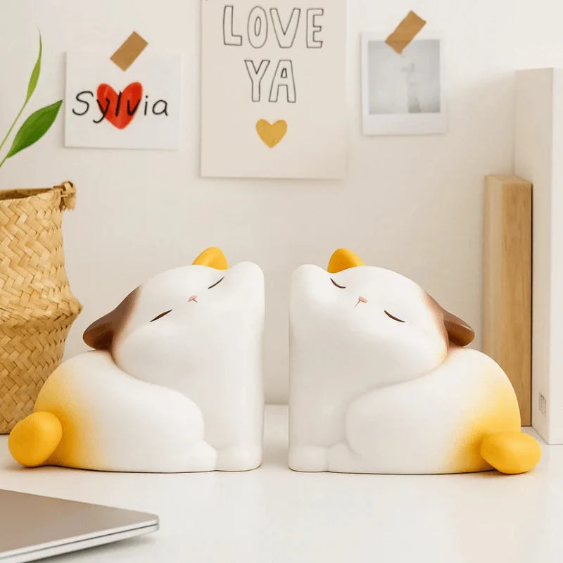 Cutie Cats Bookends