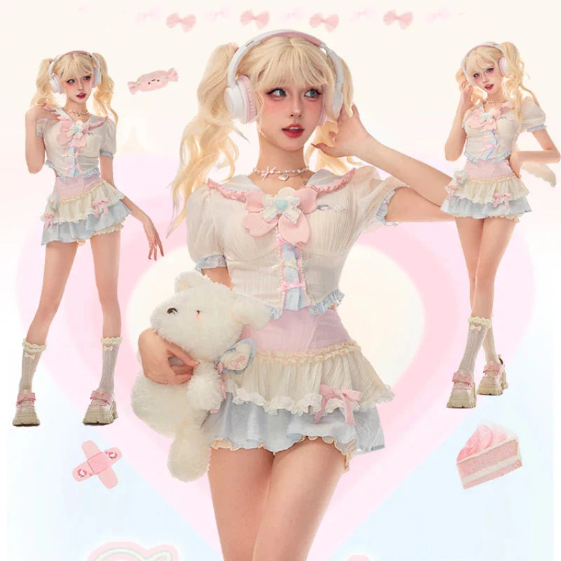 Cute Pastel Sailor Outfit