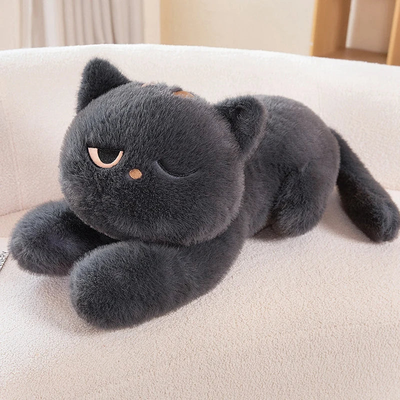 Sleepy Cat Body Pillow Plushies