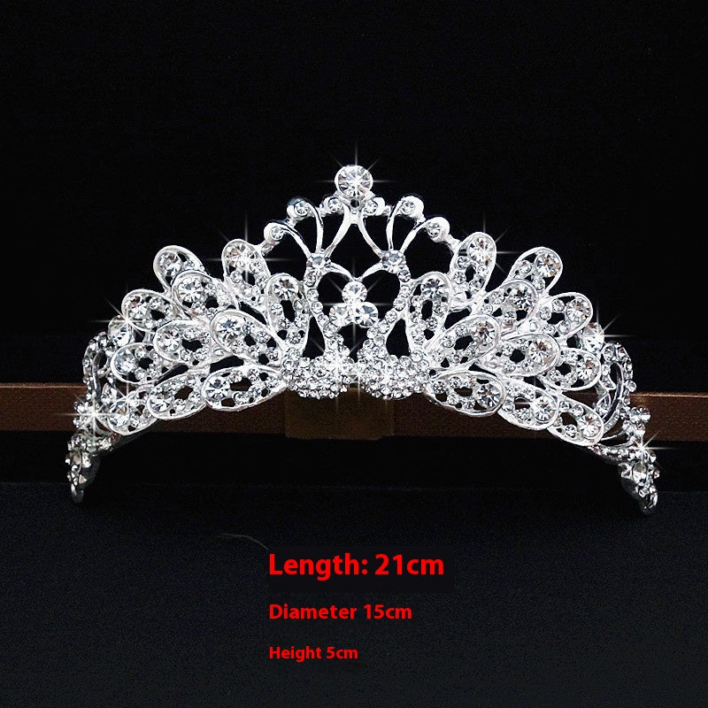 Bridal Necklace Suit Alloy Rhinestone Wedding Accessories